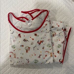 EUC LAKE Pajamas Holiday Long-Long - size small